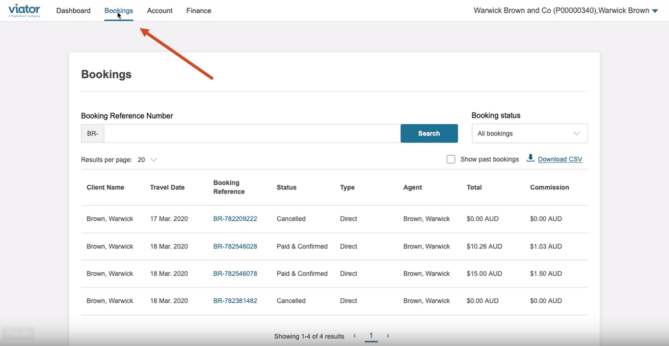 manage my booking step 2